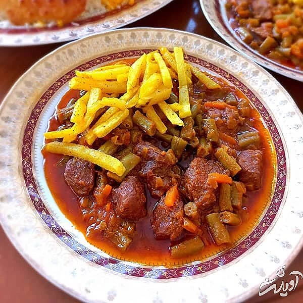 طرز تهیه خورش لوبیا سبز به روش رستورانی | نکات پخت خورش لوبیا سبز